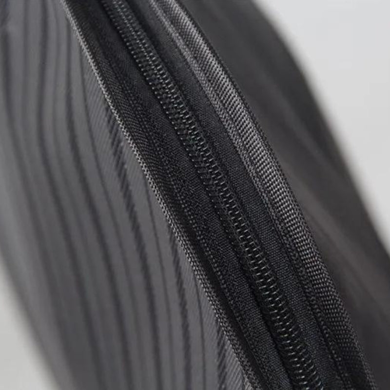 anzughülle für reisen männer nahaufnahme reißverschluss - Schwarz - Blau - Rot