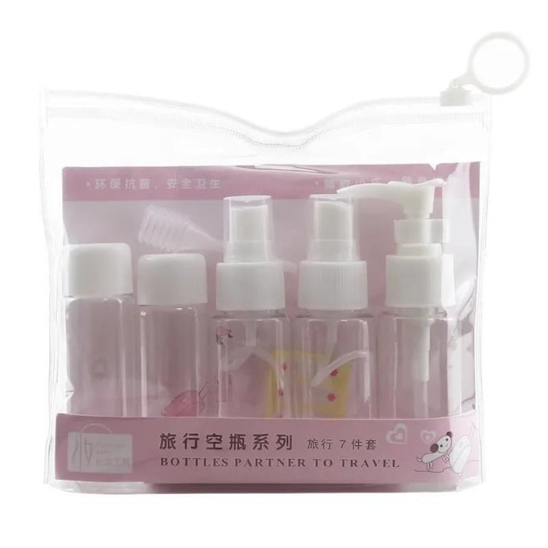 reiseflasche für seife - Weiß - 7 Stück - Modell 1