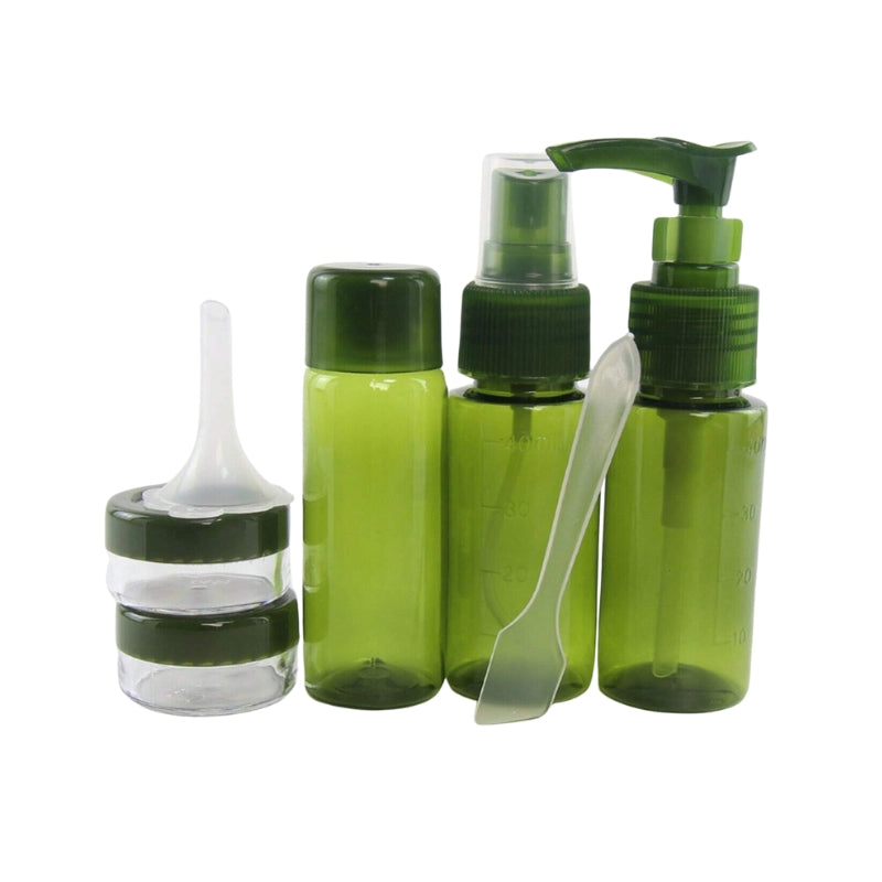 reiseflasche für flüssigseife - Grün - 7 Stück - Modell 1