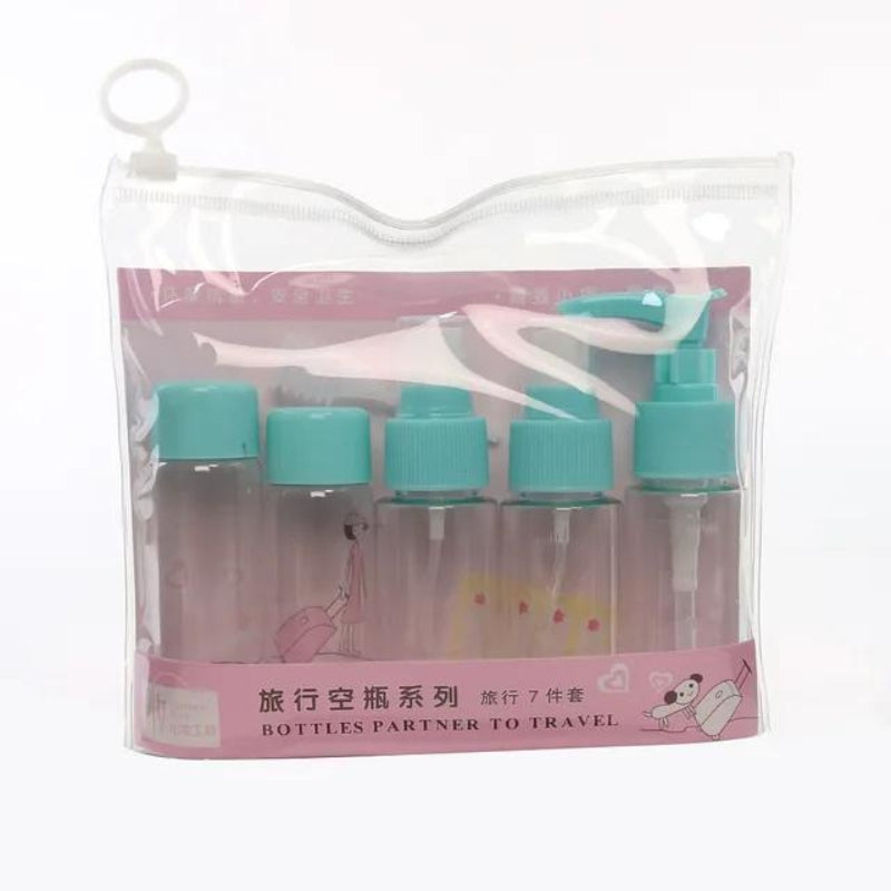 reiseflasche für seife - Blau - 7 Stück - Modell 1