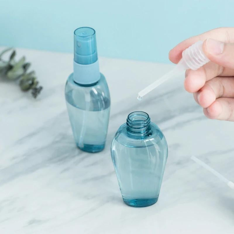 leere flasche reiseset - Blau