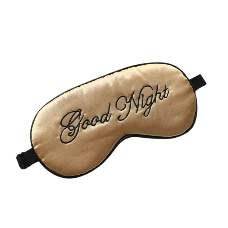 gesichtsmaske nacht - Goldfarben