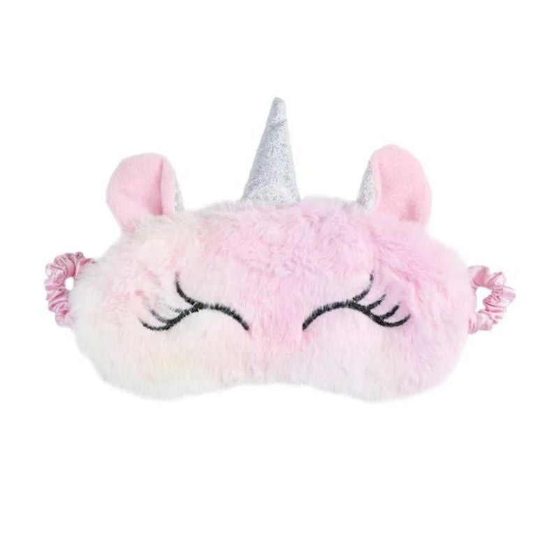 einhorn schlafmaske kind - Rosa