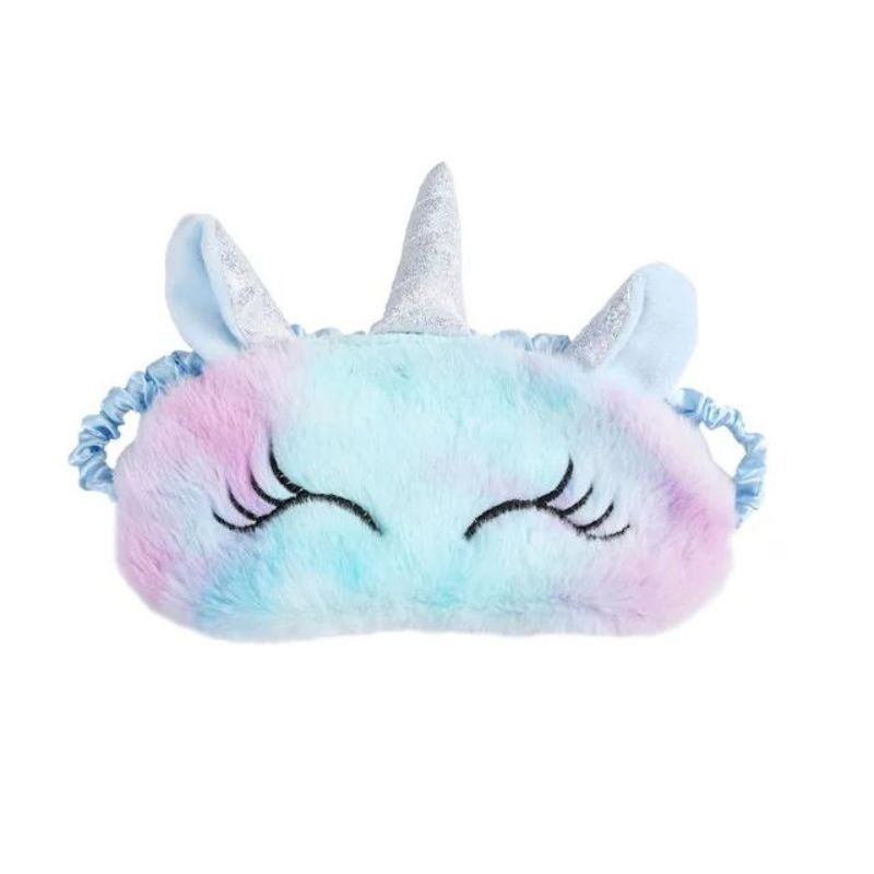 einhorn schlafmaske - Blau