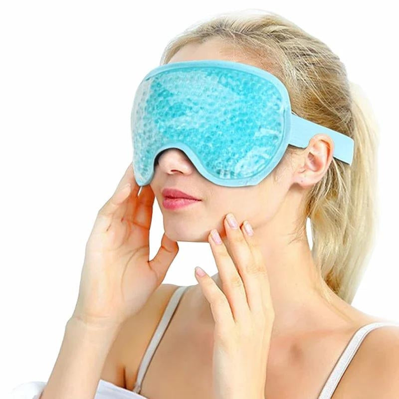 schlafmaske kühl - Rosa - Himmelblau - Grün - Schwarz - Violett