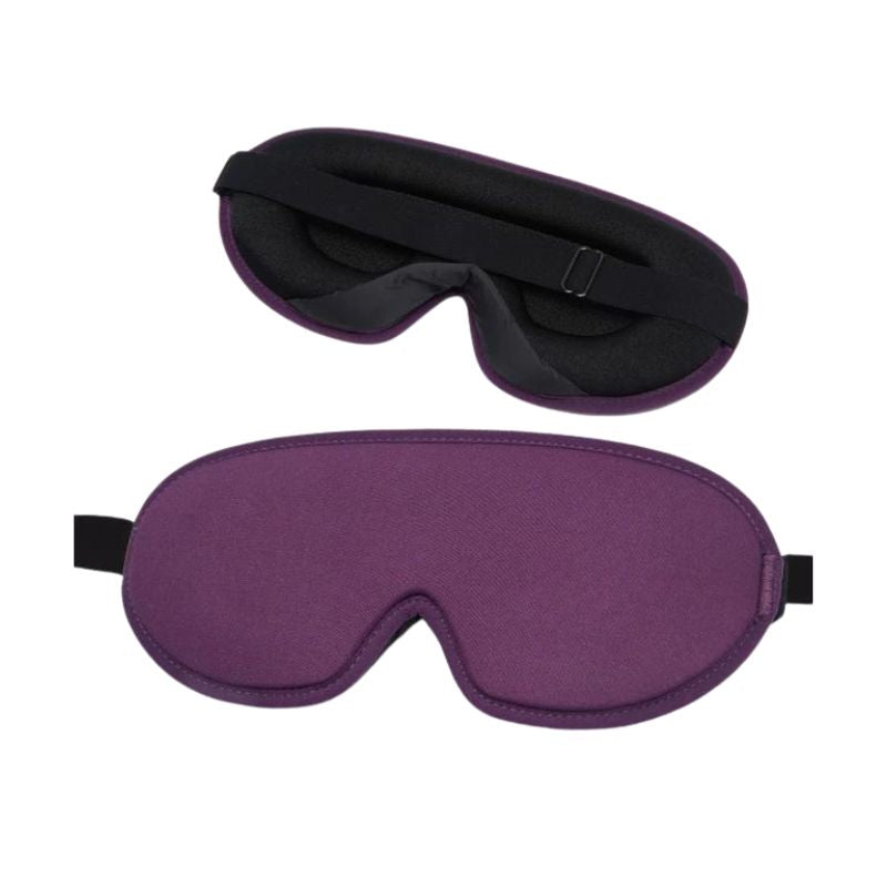 maske zum schlafen im flugzeug - Violett