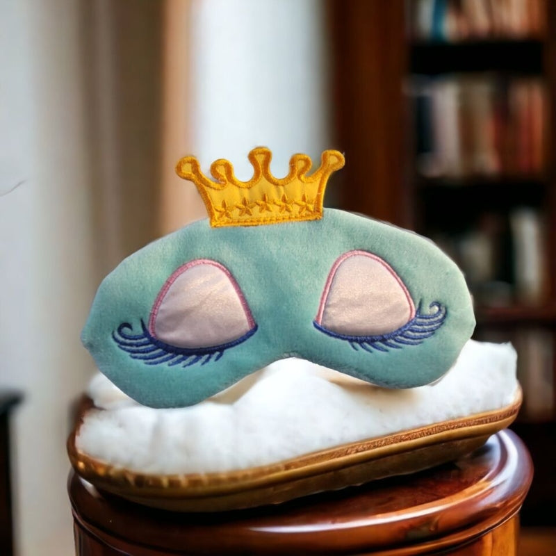schlafmaske kind - Blau - Rosa
