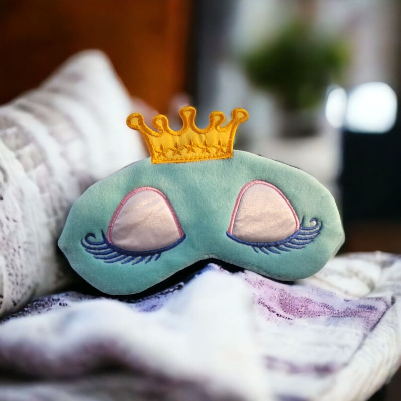 schlafmaske kind - Blau - Rosa