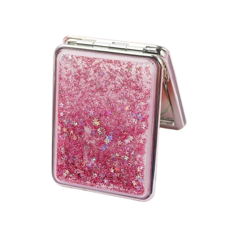 klappbarer spiegel - Rosa - Quadratisch