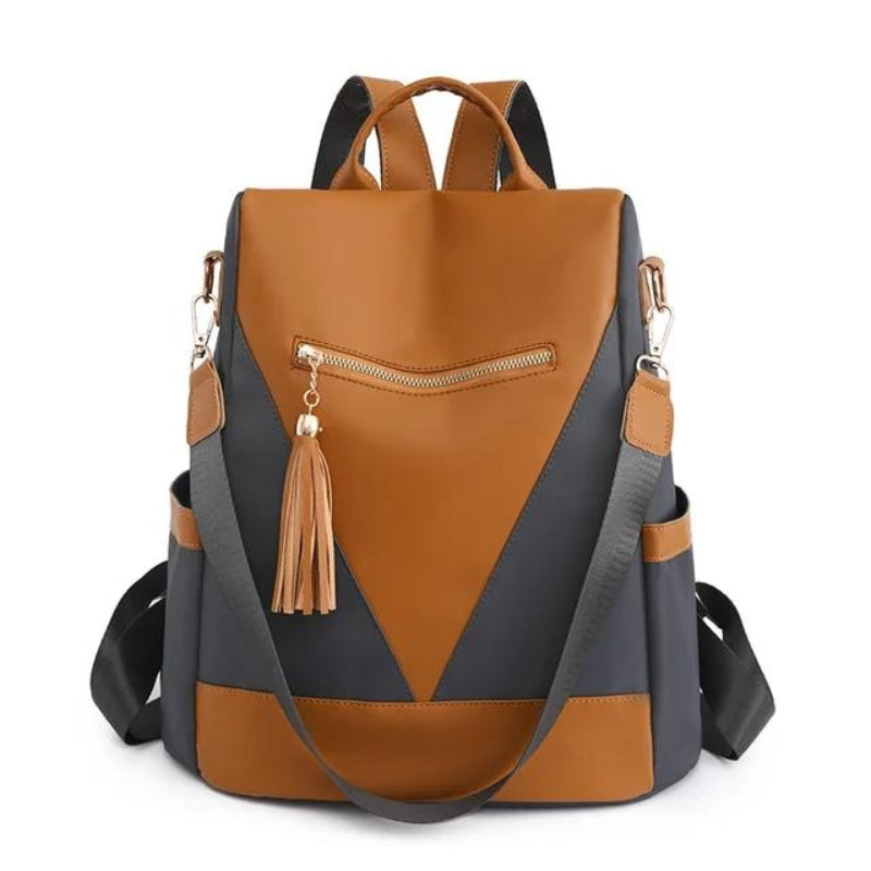 reise rucksack für frauen - Orange und grau