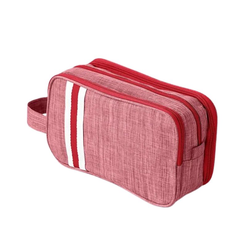 kulturtasche reise für herren - Rot