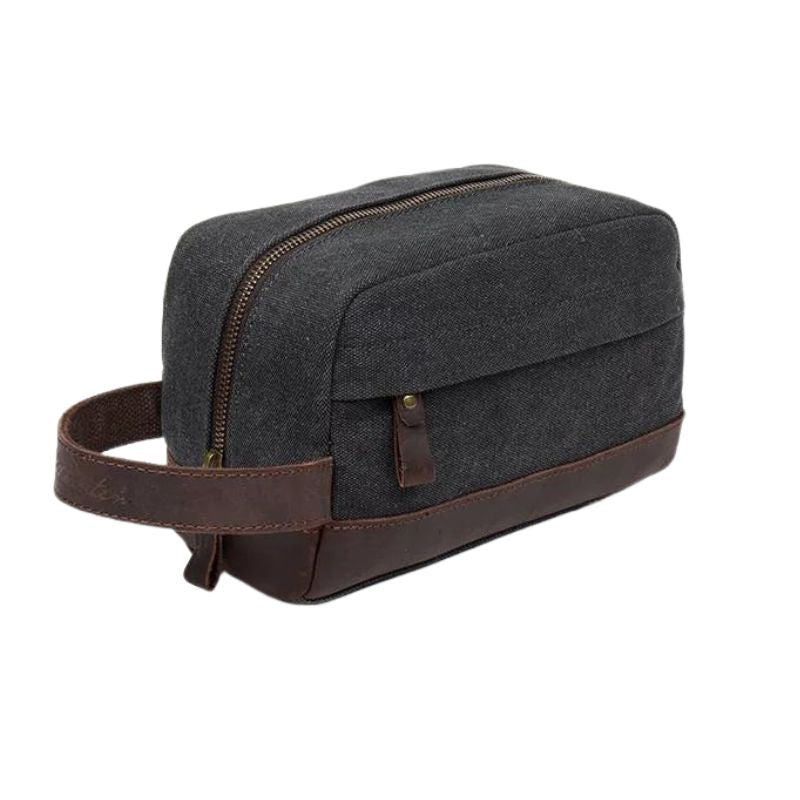 kosmetiktasche mann komplett - Schwarz - Grün - Blau - Kaffee Braun