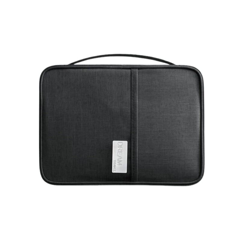 reisetasche für geldpapiere - Schwarz - L