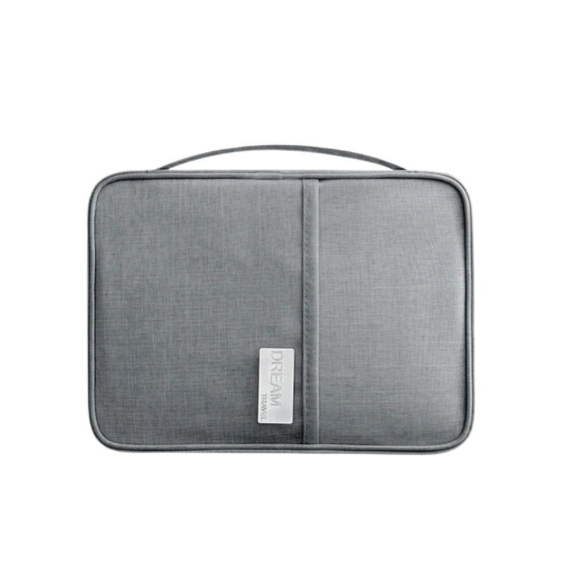 reispapier tasche - Grau - L