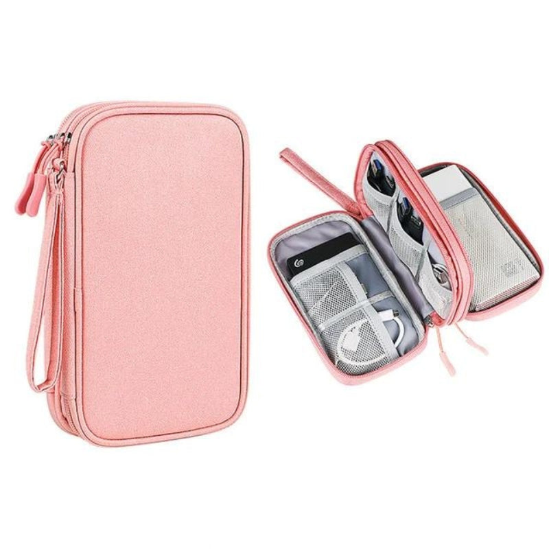 tasche mit kordel - Grau - Blau - Schwarz - Rosa