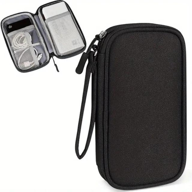 tasche zum kabel verstauen - Schwarz
