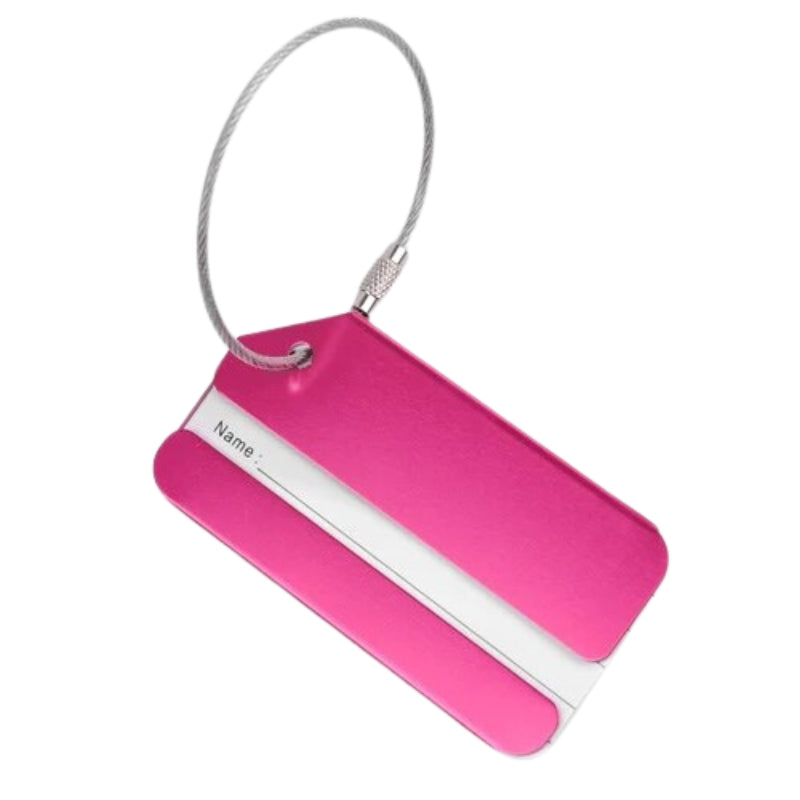 adresseanhänger für koffer - Rosa
