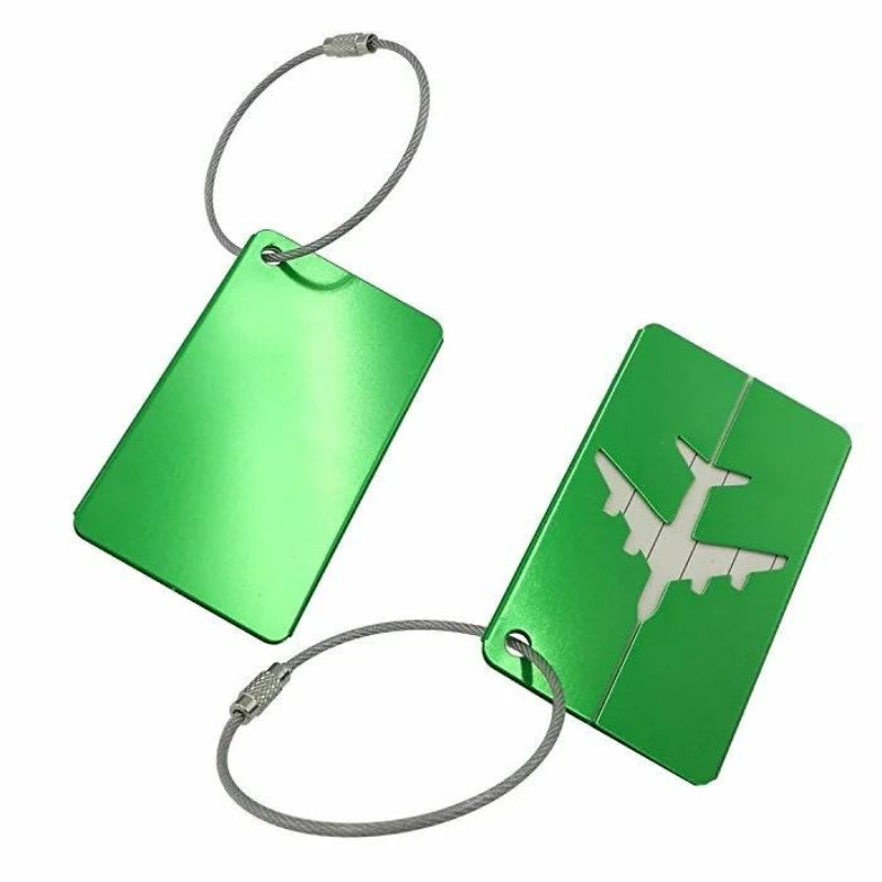 koffer etikettenhalter - Blau - Schwarz - Grün - Gelb - Rosa - Rot - Silber - Braun - Violett - Schwarz mit Flugzeugmotiv - Blau mit Flugzeugmuster - Gelb mit Flugzeug-Motiv - Silber mit Flugzeugmotiv - Braun mit Flugzeugmotiv - Rot mit Flugzeugmotiv - Violett mit Flugzeugmotiv