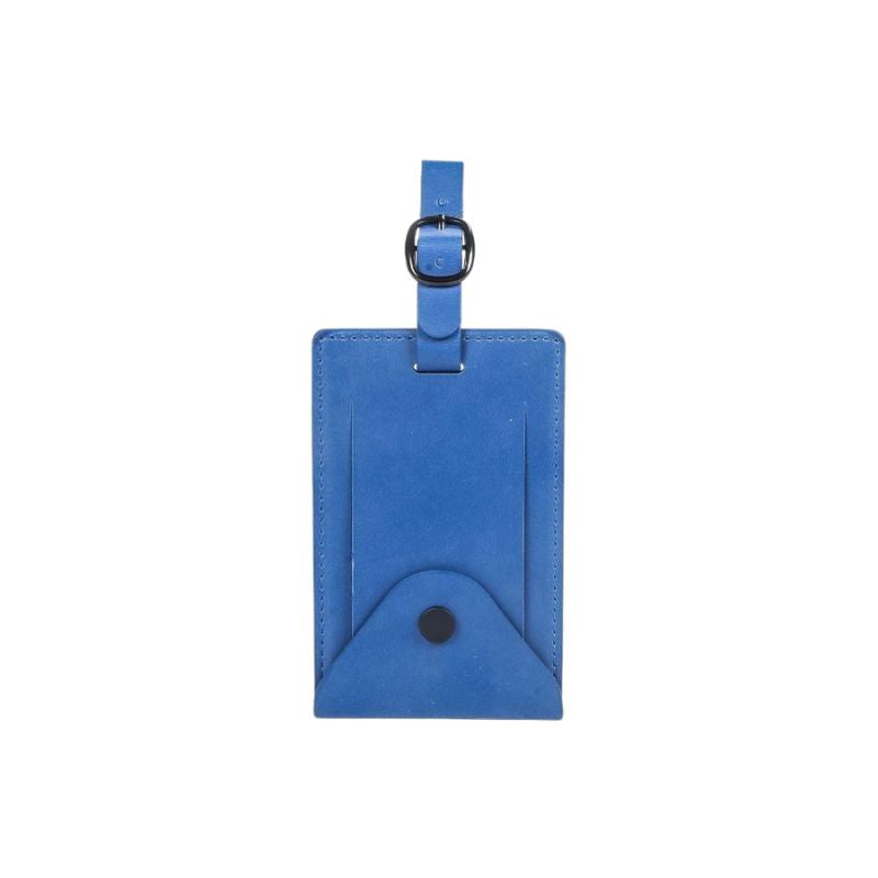 gepäckanhänger koffer leder - Blau