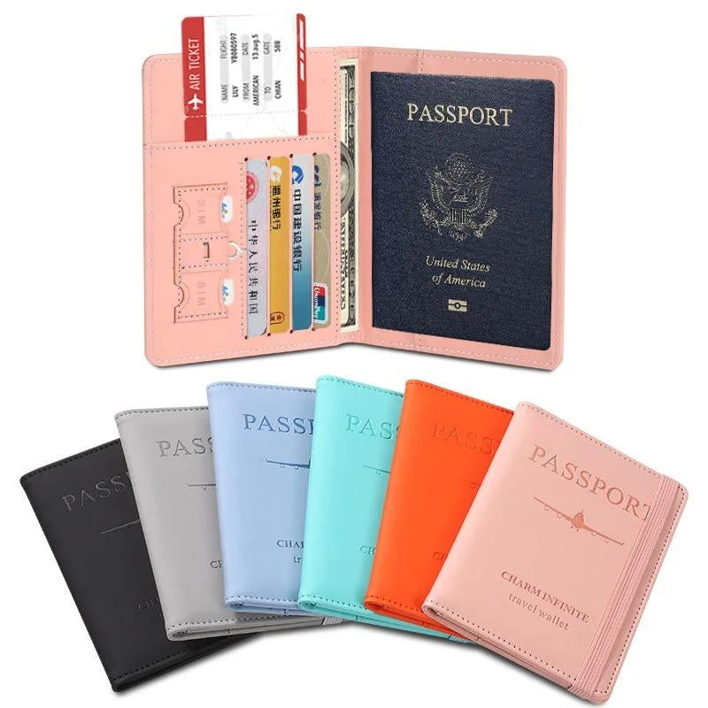 geldbörse damen schutz rfid - Himmelblau - Türkis - Rosa - Schwarz - Grau - Orange
