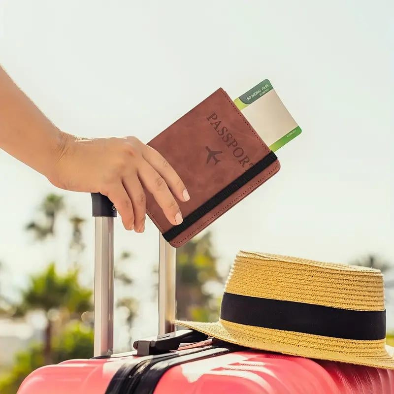 rfid reisepass schutz - Schwarz - Grau - Blau - Himmelblau - Rot - Rosa - Grün - Braun