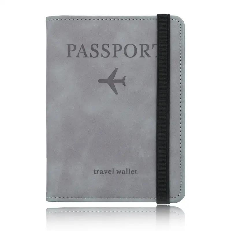 rfid reisepassetui - Grau