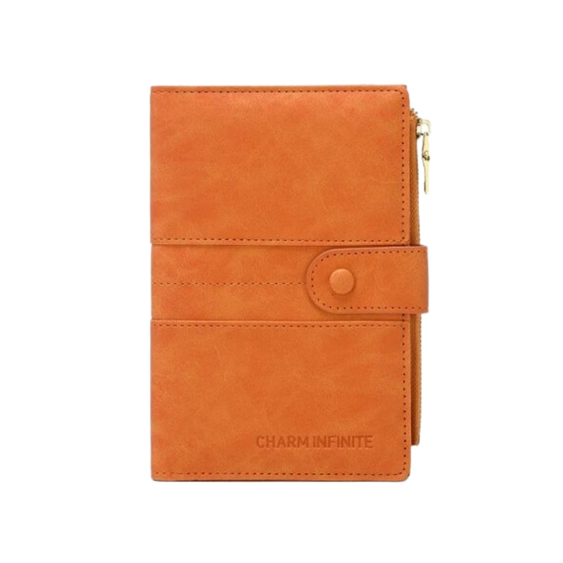 luxus reisepasshülle - Orange