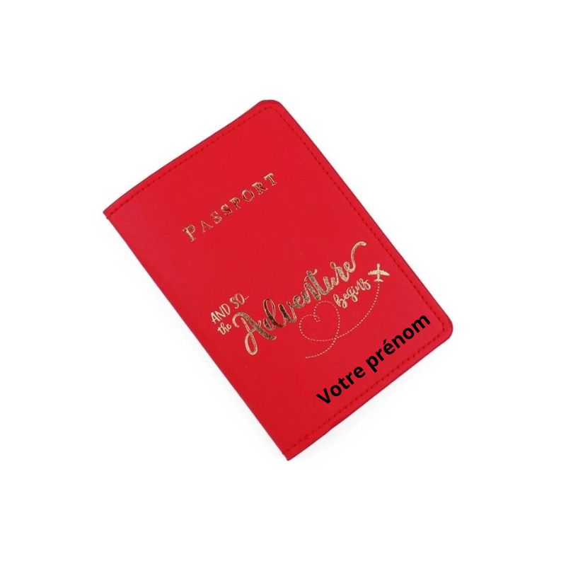 luxus reisepass schutz - Abenteuer-Motiv - Modell 1