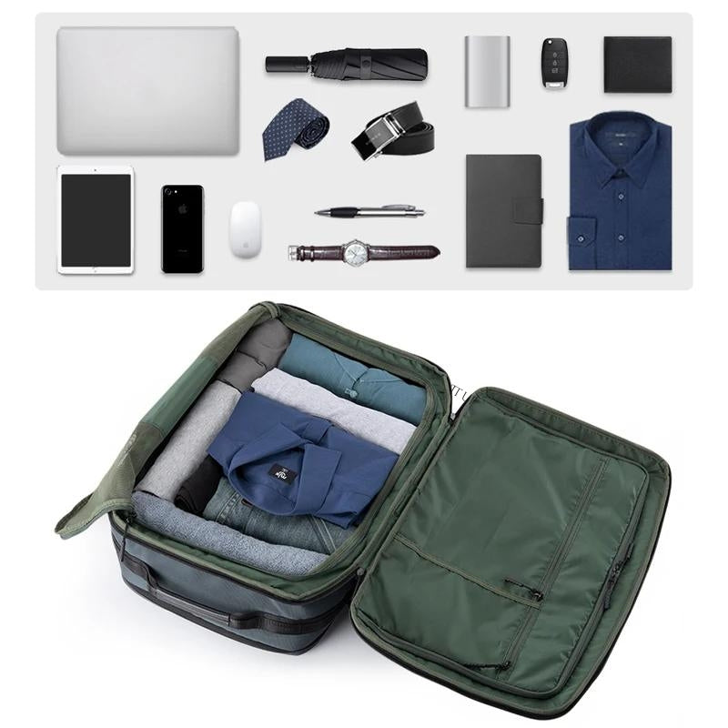 kabinenrucksack - Schwarz - Blau