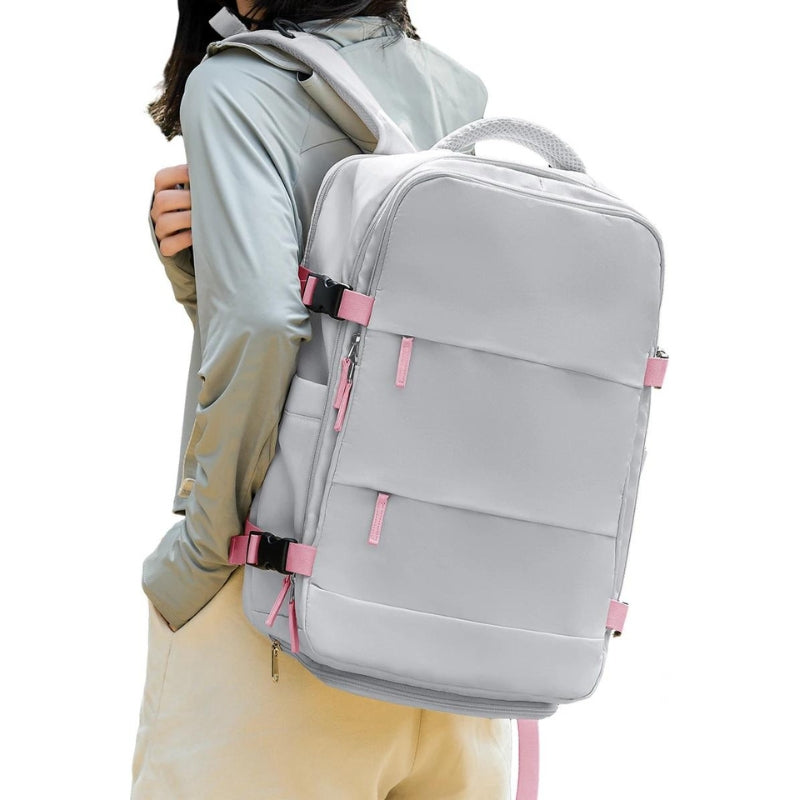 trendiger reiserucksack für frauen - Grau Erweiterbar - Beige 1 - Beige 2 - Beige Erweiterbar - Grün 1 - Grün 2 - Grün 3 - Grün Erweiterbar - Dunkles Graugrün 2 - Dunkelgrün Erweiterbar - Schwarz 1 - Schwarz 2 - Schwarz Erweiterbar - Braun 1