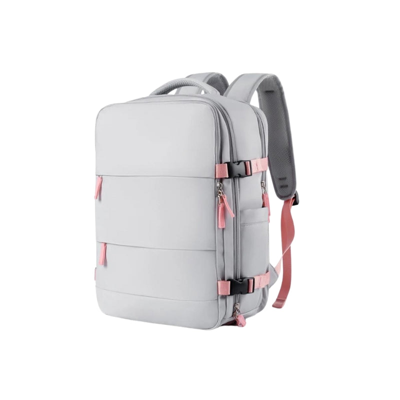 laptoprucksack damen marke - Grau Erweiterbar