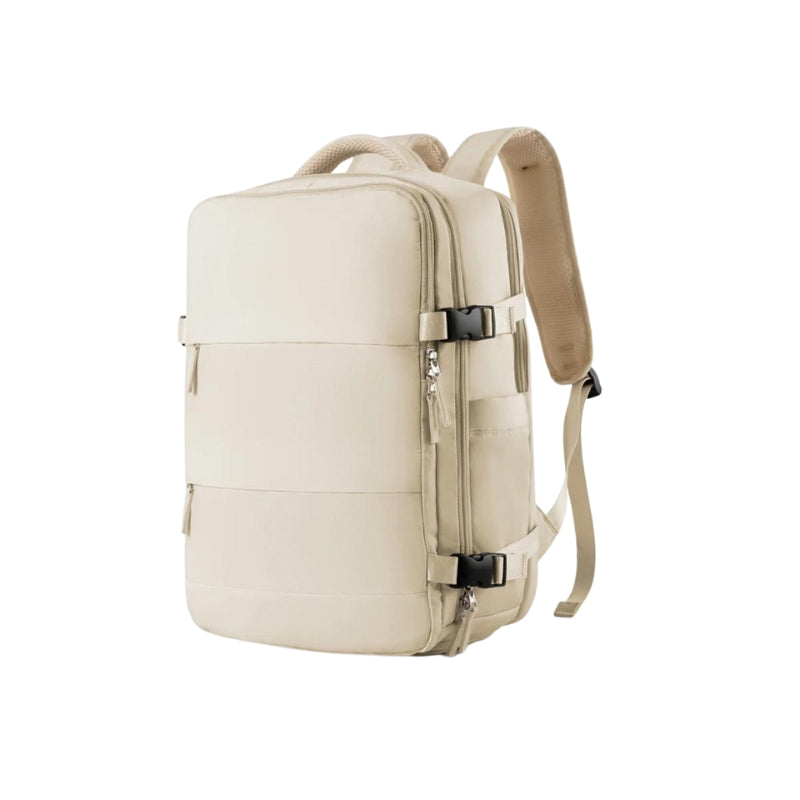 design rucksack für frauen - Beige Erweiterbar