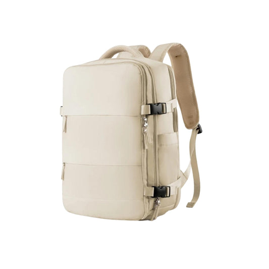 design rucksack für frauen - Beige Erweiterbar