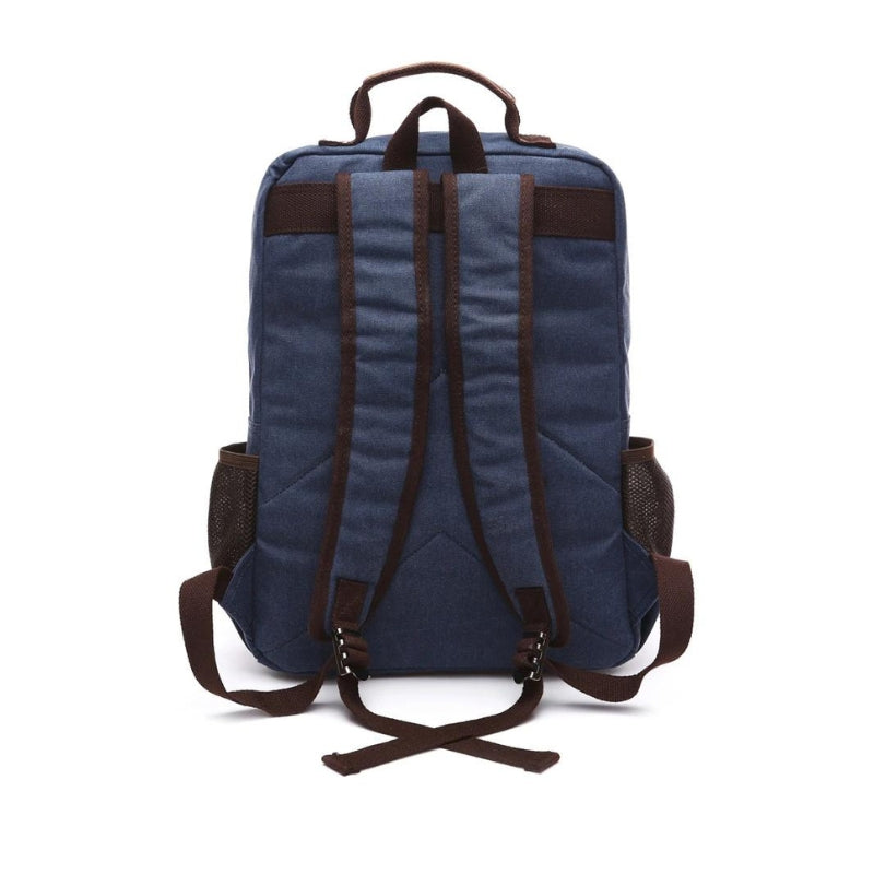 rucksack vintage herren leinwand - Dunkelblau - Grau - Armeegrün - Khaki