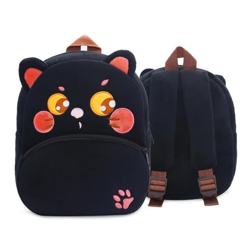 mini rucksack für kinder - Schwarze katze