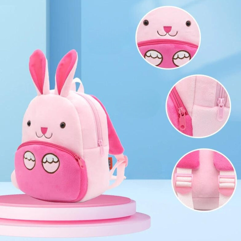 rucksack kind 4 jahre nahaufnahme reißverschluss - Violettes Einhorn - Schmetterling - Pinguin - Giraffe - Elefant - Kaninchen - Einhorn - Dinosaurier - Löwe - Biene - Affe - Igel - Weiße katze - Schwarze katze - Eule lila - Coccinelle - Hai - Panda - Schaf - Alpaka - Chat - Zebra - Widder - Welpe - Tiger - Eule braun - Leopard - Krokodilfisch - Hund - Nilpferd - Fuchs - Waschbär - Rosa Flamingo - Kuh
