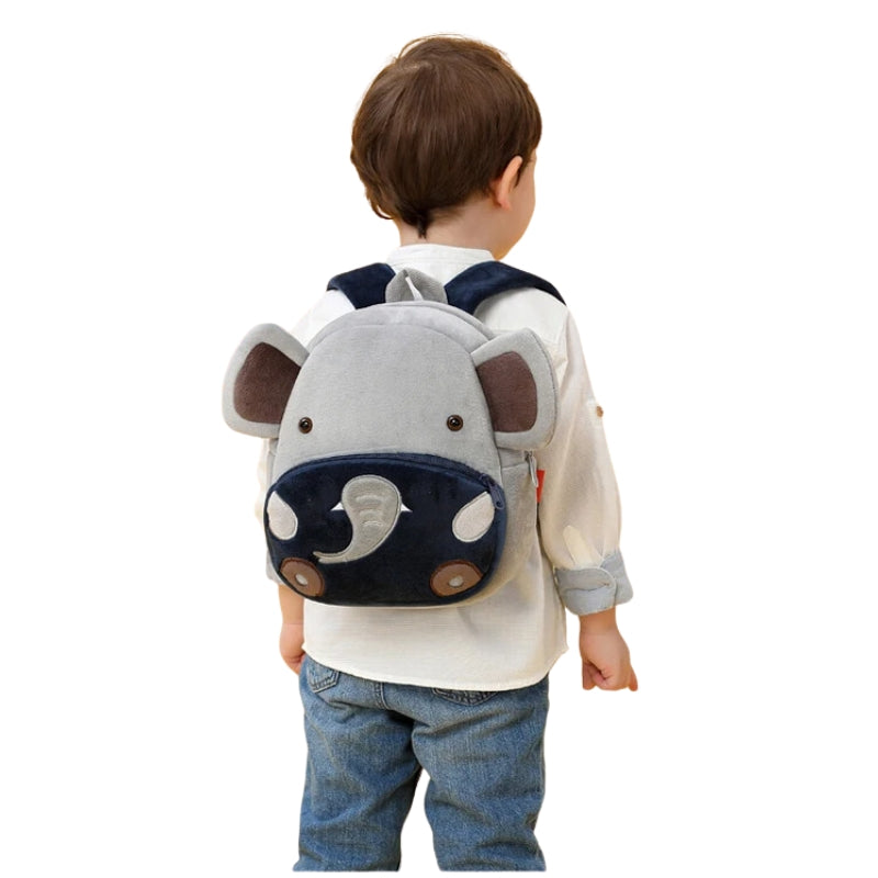 rucksack für kinder - Violettes Einhorn - Schmetterling - Pinguin - Giraffe - Elefant - Kaninchen - Einhorn - Dinosaurier - Löwe - Biene - Affe - Igel - Weiße katze - Schwarze katze - Eule lila - Coccinelle - Hai - Panda - Schaf - Alpaka - Chat - Zebra - Widder - Welpe - Tiger - Eule braun - Leopard - Krokodilfisch - Hund - Nilpferd - Fuchs - Waschbär - Rosa Flamingo - Kuh