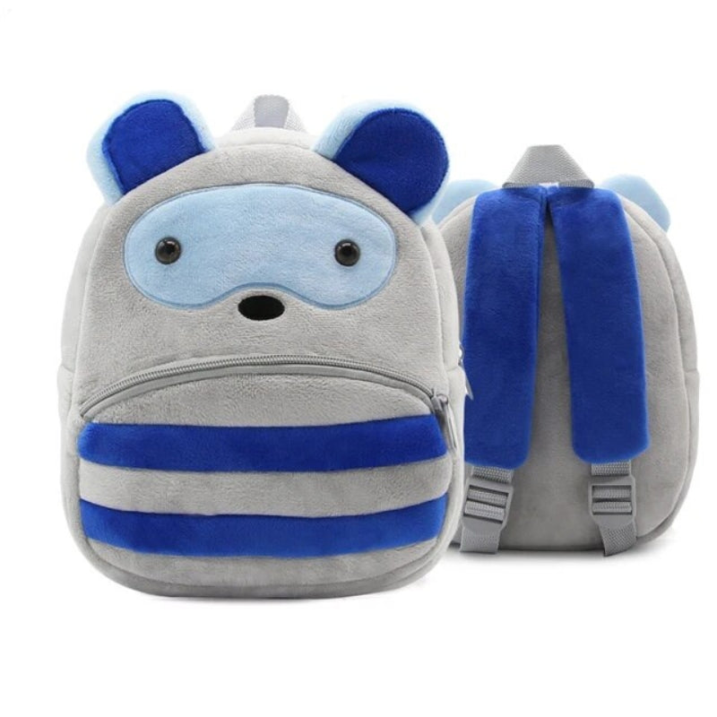 mädchen schulrucksack - Waschbär