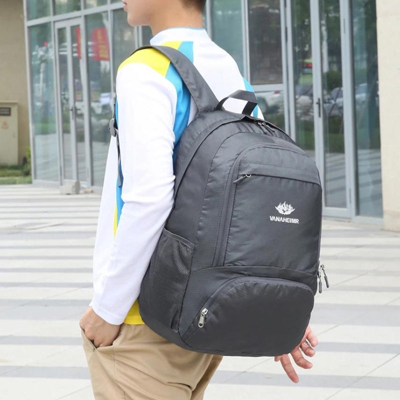 wasserdichter laptoprucksack - Schwarz - Rosa - Blau - Marineblau - Grau - Grün - Violett - Rot - Orange