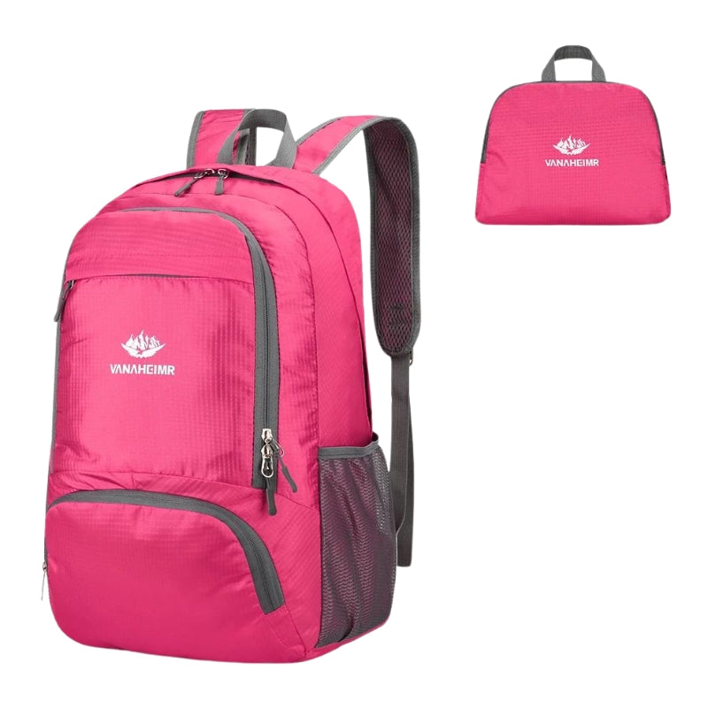 schwarzer wasserdichter rucksack - Rosa