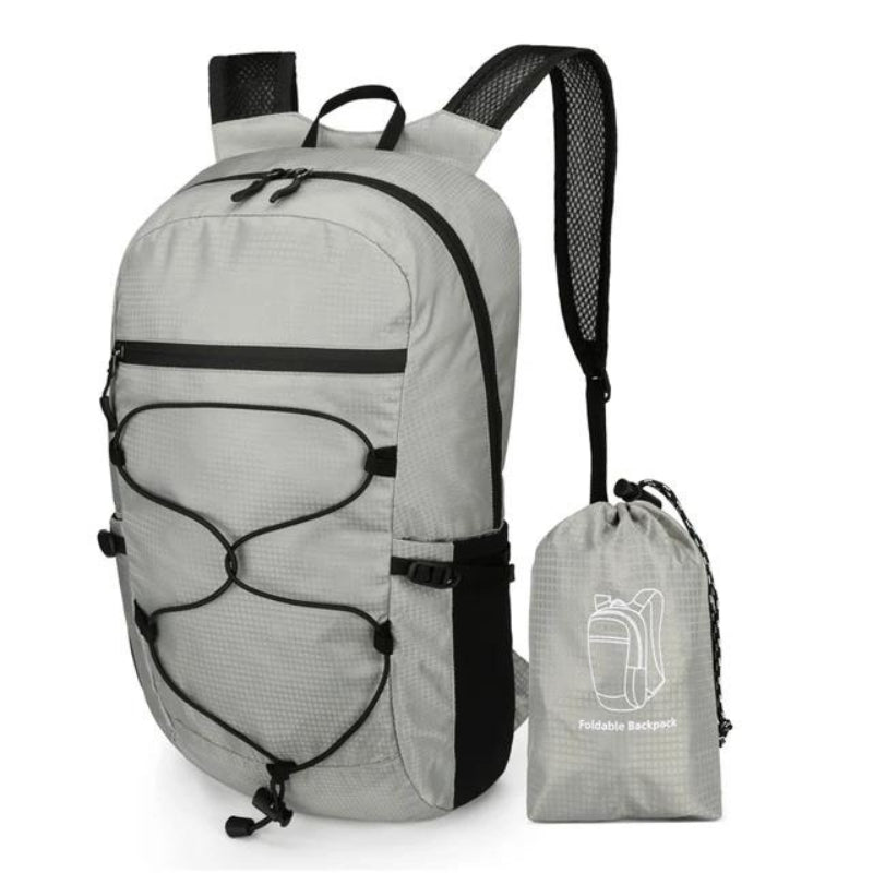 kleiner wasserdichter rucksack für frauen - Hellgrau