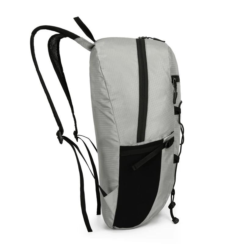 leichter faltbarer rucksack - Orange - Violett - Dunkelgrau - Hellgrau - Armeegrün - Marineblau - Schwarz - Himmelblau
