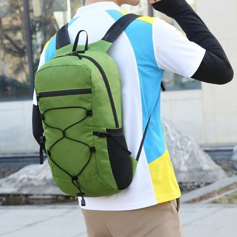 wasserdichter faltbarer rucksack - Orange - Violett - Dunkelgrau - Hellgrau - Armeegrün - Marineblau - Schwarz - Himmelblau