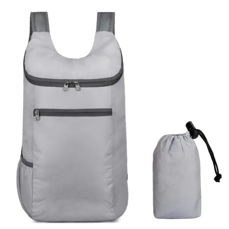 faltbarer rucksack damen - Grau