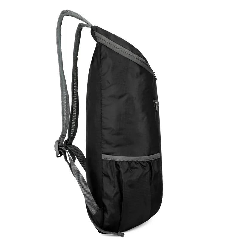 ultraleichter faltender rucksack - Schwarz 1 - Schwarz 2 - Blau - Fuchsia - Grau - Himmelblau - Neongrün