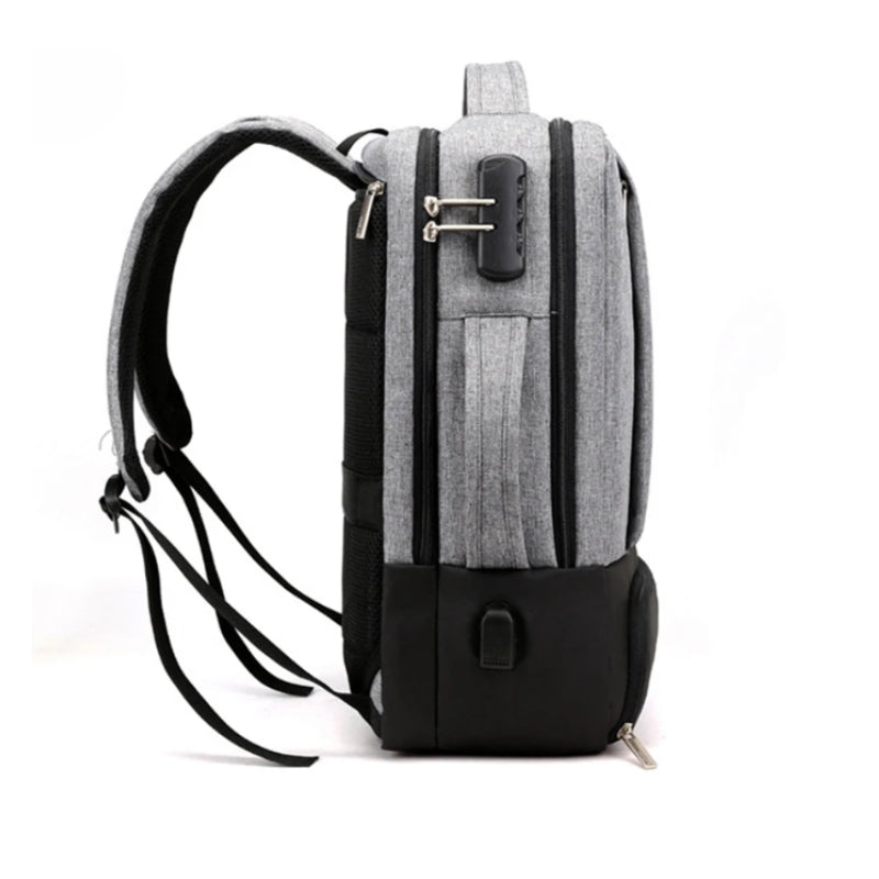 diebstahlsicherer rucksack für frauen - Schwarz - Blau - Grau