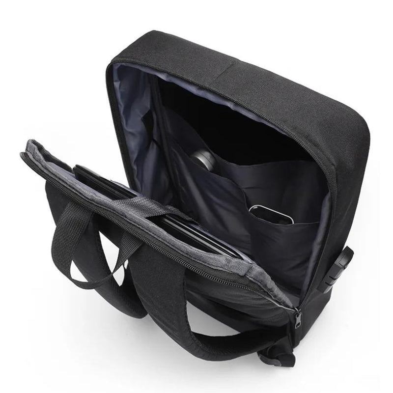 rucksack mit code - Grau - Schwarz - Blau