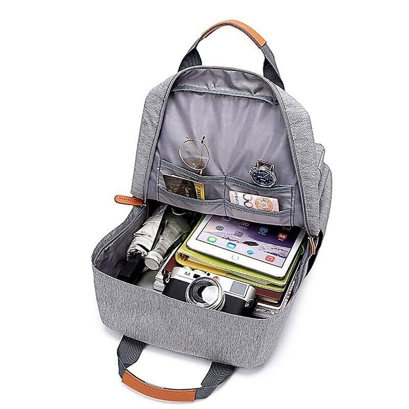canvas tas heren - Schwarz - Himmelblau - Blau - Hellgrau - Dunkelgrau - Rosa