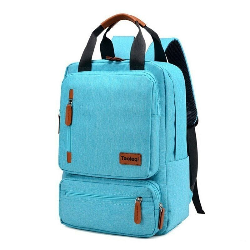 canvas tas voor laptop - Himmelblau