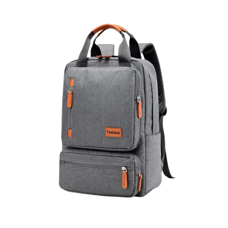 merk canvas tas - Hellgrau